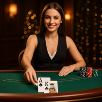 HashLucky - Blackjack en Direct avec Vrais Croupiers - Casino en ligne Belgique