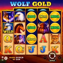 HashLucky - Wolf Gold Slot Game - Online Casino België