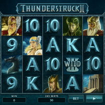 HashLucky - Machine à sous Thunderstruck II - Casino en ligne Belgique